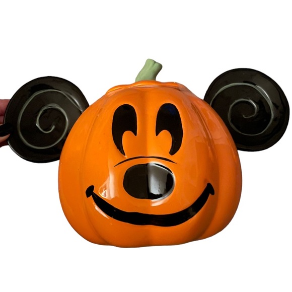 Disney Holiday Disney Store Mickey Mouse Pumpkin Halloween Cookie